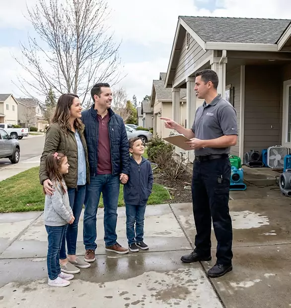 Weather Damage Restoration Services in Oakwood, IN