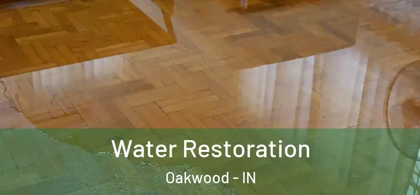 Water Restoration Oakwood - IN